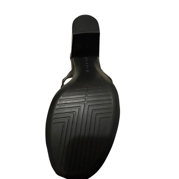 NWOB Ecco Black Shape 65 Block Heels Size 39/8.5 QuietLuxury Minimalist Workwear - Picture 7 of 9